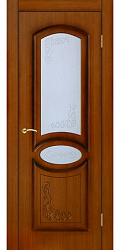 картинка Дверь Шпонированная Азалия ПО макоре магазин Dveris являющийся официальным дистрибьютором в России 