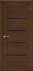 Белорусские двери Вуд Модерн-22 ПО Lacobel, Golden Oak