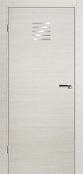 картинка Дверь для строительных объектов 2 Т, алюминиевая кромка, эш вайт магазин Dveris являющийся официальным дистрибьютором в России 
