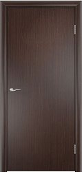 картинка Дверь межкомнатная, гладкая, финиш пленка, цвет венге магазин Dveris являющийся официальным дистрибьютором в России 