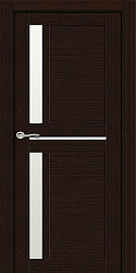 картинка Ульяновские двери, Баджио, белый сатинат, венге IMA магазин Dveris являющийся официальным дистрибьютором в России 
