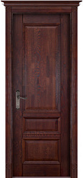 картинка Белорусские двери, Аристократ 1 ПВДГ, махагон, массив DSW магазин Dveris являющийся официальным дистрибьютором в России 