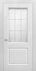 картинка Дверь межкомнатная Роял 2 ПО, Роялвуд, Белый магазин Dveris являющийся официальным дистрибьютором в России 
