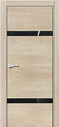 картинка Дверь межкомнатная, модель CPL 03, Эдисон серый магазин Dveris являющийся официальным дистрибьютором в России 