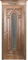 картинка Межкомнатная дверь Арес 3D ДО, Орех натуральный -2 магазин Dveris являющийся официальным дистрибьютором в России 