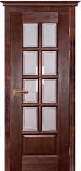 картинка Белорусские двери, Грация ПО, Античный орех, массив дуба магазин Dveris являющийся официальным дистрибьютором в России 