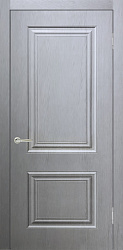 картинка Дверь межкомнатная Роял 2 ПГ, Роялвуд, Серый магазин Dveris являющийся официальным дистрибьютором в России 