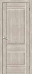 Дверь межкомнатная, эко шпон Прима-2, Cappuccino Veralinga / White Сrystal