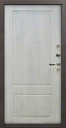 Входная дверь с терморазрывом Термо Сибирь 3К, Антик медный / Сосна белая