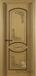 картинка Дверь Шпонированная Муза, глухая, дуб магазин Dveris являющийся официальным дистрибьютором в России 