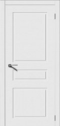 картинка Ульяновские двери U 003 Трио-Н ПГ, эмаль белая магазин Dveris являющийся официальным дистрибьютором в России 
