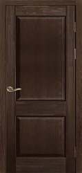 картинка Дверь Ока, Элегия ДГ, Античный орех, массив ольхи магазин Dveris являющийся официальным дистрибьютором в России 