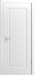 картинка Ульяновские двери, Belini 111 ДГ, эмаль белая магазин Dveris являющийся официальным дистрибьютором в России 