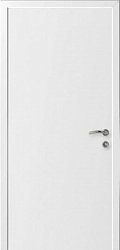 картинка Влагостойкая композитная пластиковая дверь 1000 мм., гладкая, цвет белый магазин Dveris являющийся официальным дистрибьютором в России 