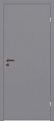 картинка Финская дверь Welldoris, окрашенная с четвертью, гладкая, RAL 7040 магазин Dveris являющийся официальным дистрибьютором в России 