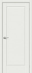 картинка Дверь межкомнатная Прима-10 ПГ Эмалит, цвет White Matt магазин Dveris являющийся официальным дистрибьютором в России 