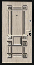 Входная металлическая дверь Титан Мск Сенатор - S, Vinorit almon 28 / Беленый дуб
