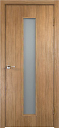 картинка Дверь офисная, Smart L2, экошпон с четвертью, Matelux, дуб золотой магазин Dveris являющийся официальным дистрибьютором в России 