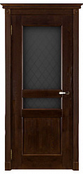 картинка Белорусские двери, Виктория ПО, Античный орех, массив дуба магазин Dveris являющийся официальным дистрибьютором в России 