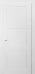 Дверь межкомнатная, Классика-33 ДГ, Белая эмаль