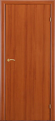 картинка Финская дверь Olovi, ламинированная с четвертью, гладкая, орех магазин Dveris являющийся официальным дистрибьютором в России 