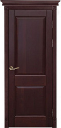 картинка Дверь Ока, Элегия ДГ, Махагон, массив ольхи магазин Dveris являющийся официальным дистрибьютором в России 