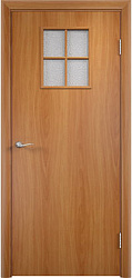 картинка Дверной блок с четвертью модель 34, ГОСТ 6629-88, миланский орех магазин Dveris являющийся официальным дистрибьютором в России 