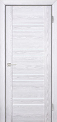 картинка Раменские двери, PSK-1 ПО Lacobel белый, Ривьера айс магазин Dveris являющийся официальным дистрибьютором в России 