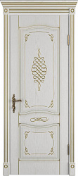 картинка Межкомнатная дверь VFD Vesta ДГ, Bianco Classic магазин Dveris являющийся официальным дистрибьютором в России 