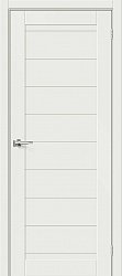 картинка Дверь межкомнатная ДП ЭМА-21 ПГ Эмалит, цвет White Matt магазин Dveris являющийся официальным дистрибьютором в России 