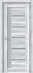 картинка Дверь межкомнатная, Новара вертикаль ПО мателюкс графит, экошпон, ривьера айс магазин Dveris являющийся официальным дистрибьютором в России 