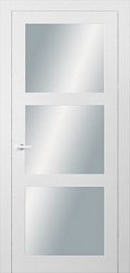 картинка Дверь межкомнатная, Классика-33 ДО, Белая эмаль магазин Dveris являющийся официальным дистрибьютором в России 