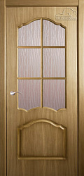 картинка Белорусские двери Каролина, ДО с деревянной раскладкой, дуб магазин Dveris являющийся официальным дистрибьютором в России 