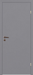 картинка Дверь финская РФ с четвертью, крашенная глухая, серая магазин Dveris являющийся официальным дистрибьютором в России 
