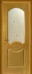 картинка Дверь Мариам Милано ПО Светлый дуб магазин Dveris являющийся официальным дистрибьютором в России 