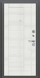картинка Дверь Титан Мск - Porta S 109.П29, Антик серебро / Bianco Veralinga магазин Dveris являющийся официальным дистрибьютором в России 