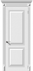картинка Межкомнатная дверь Бриз ДГ, эмаль белая магазин Dveris являющийся официальным дистрибьютором в России 