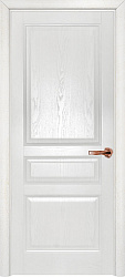 картинка Ульяновские двери Готика ДГ, Белый ясень магазин Dveris являющийся официальным дистрибьютором в России 