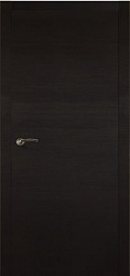 картинка Дверь офисная ПГ гладкое, орех темный поперечный магазин Dveris являющийся официальным дистрибьютором в России 