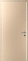 картинка Влагостойкая композитная пластиковая дверь, гладкая, цвет беленый дуб магазин Dveris являющийся официальным дистрибьютором в России 