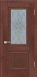 картинка Раменские двери, PSB-27, ДО, Дуб Оксфорд темный магазин Dveris являющийся официальным дистрибьютором в России 