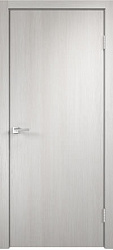 картинка Дверь офисная, Smart ПГ, экошпон с четвертью, дуб белый магазин Dveris являющийся официальным дистрибьютором в России 