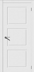 картинка Ульяновские двери U 004 Соната-Н ПГ, эмаль белая магазин Dveris являющийся официальным дистрибьютором в России 