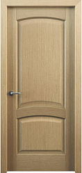 Межкомнатная шпонированная дверь Классик 104 ПГ, Дуб