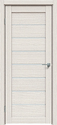 картинка Межкомнатная дверь экошпон L8 satinato, дуб Французский магазин Dveris являющийся официальным дистрибьютором в России 